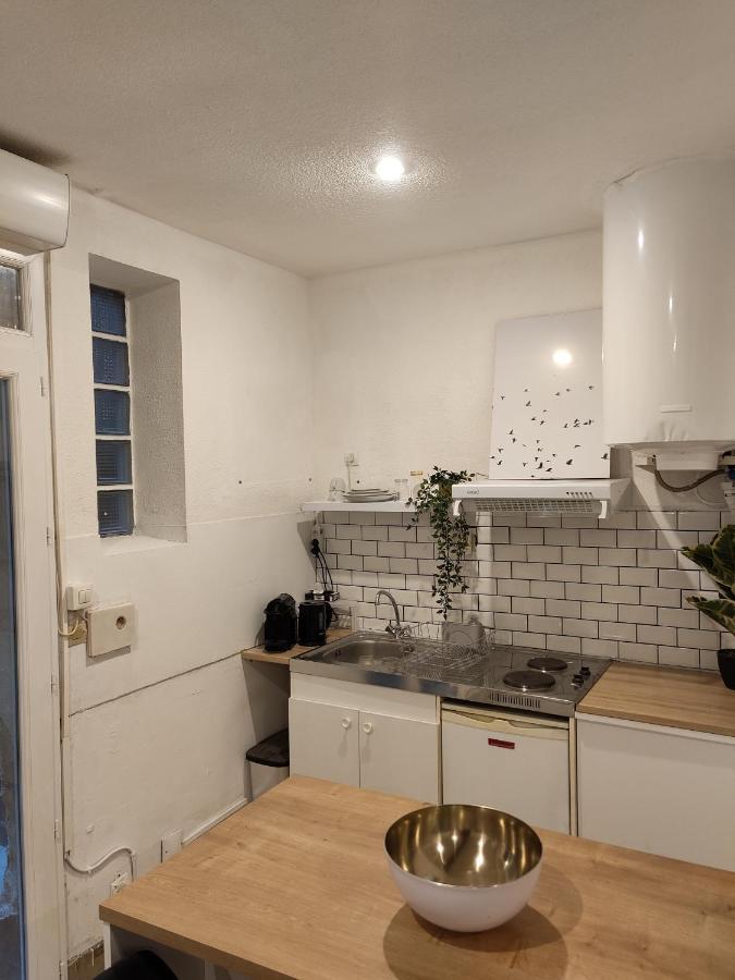 Bordeaux : Grand Studio Cosy Avec Cour Privative Zewnętrze zdjęcie